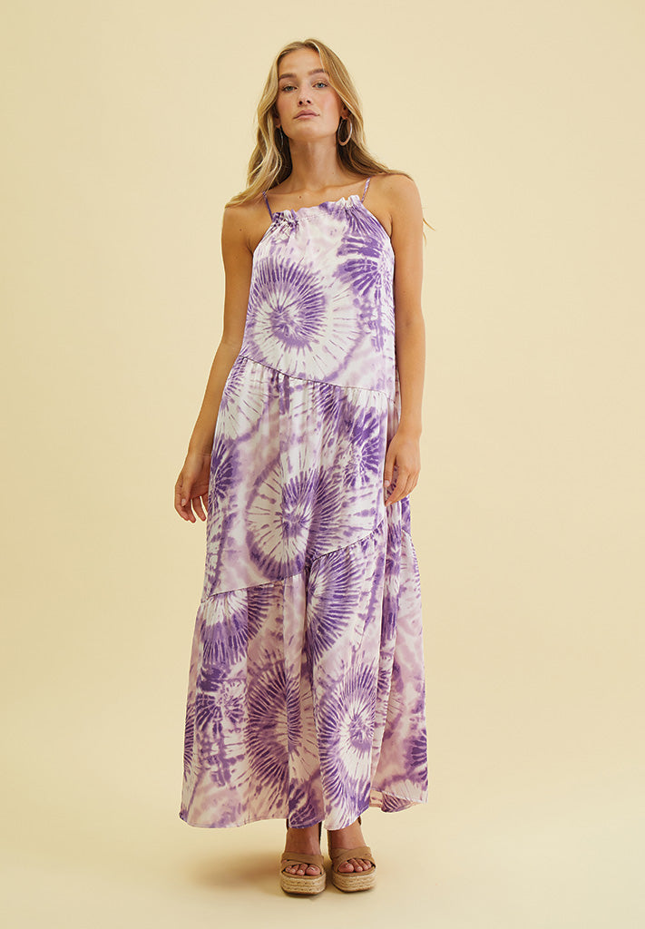 Desires DSNaomi Dress Dress 7017P Hyacinth Print