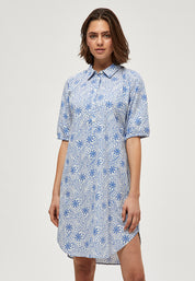 Peppercorn Elin Ramis Shirt Dress Dress 5130P NEBULAS BLUE PRINT