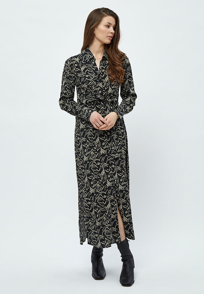 Peppercorn Ginny Dress Dress 9000P Black Print
