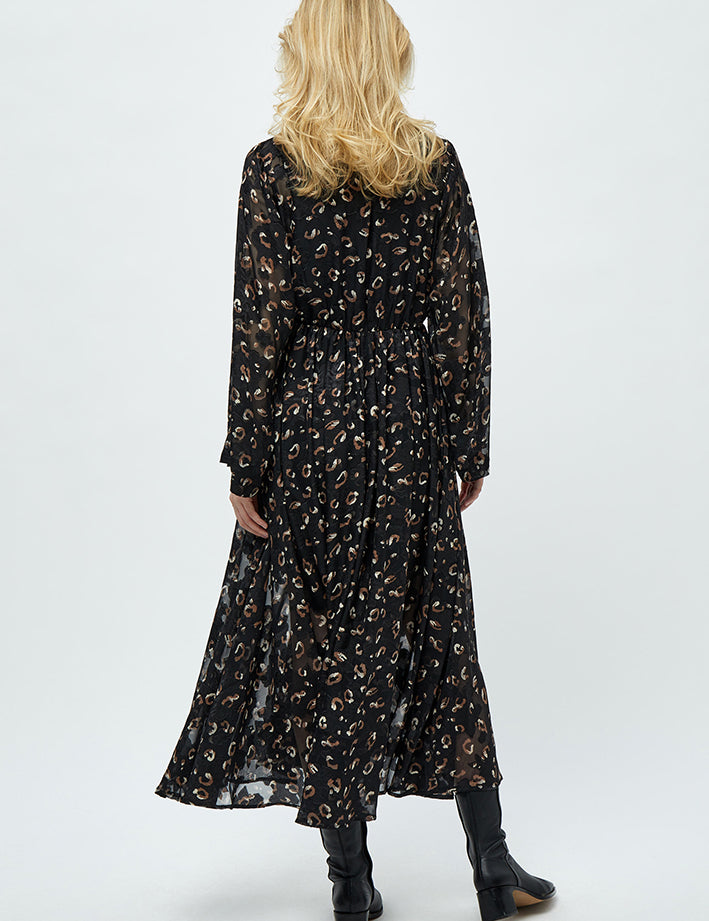 Peppercorn Hilma Gigi Maxi Dress Dress 9000P Black Print