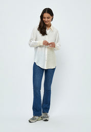 Peppercorn Lene Long Sleeve Shirt Shirt 0011 Gardenia
