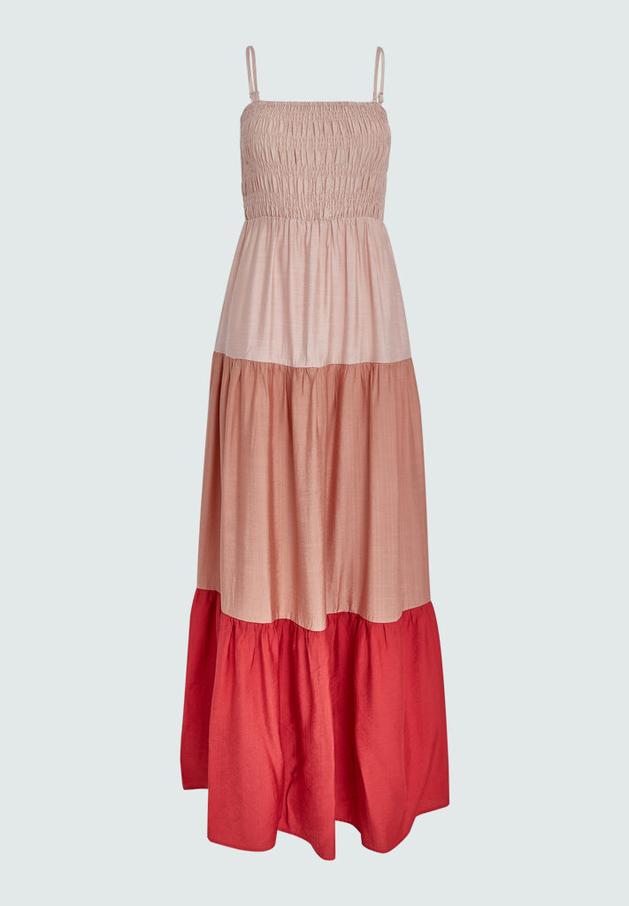 Minus MSSeria Maxi Dress Dress 0928 Canyon Sunset Peach