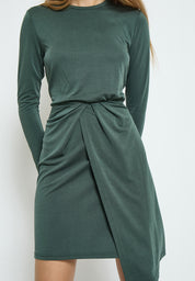 Minus Reyna Modal Midi Dress Dress 4112 Jungle Green