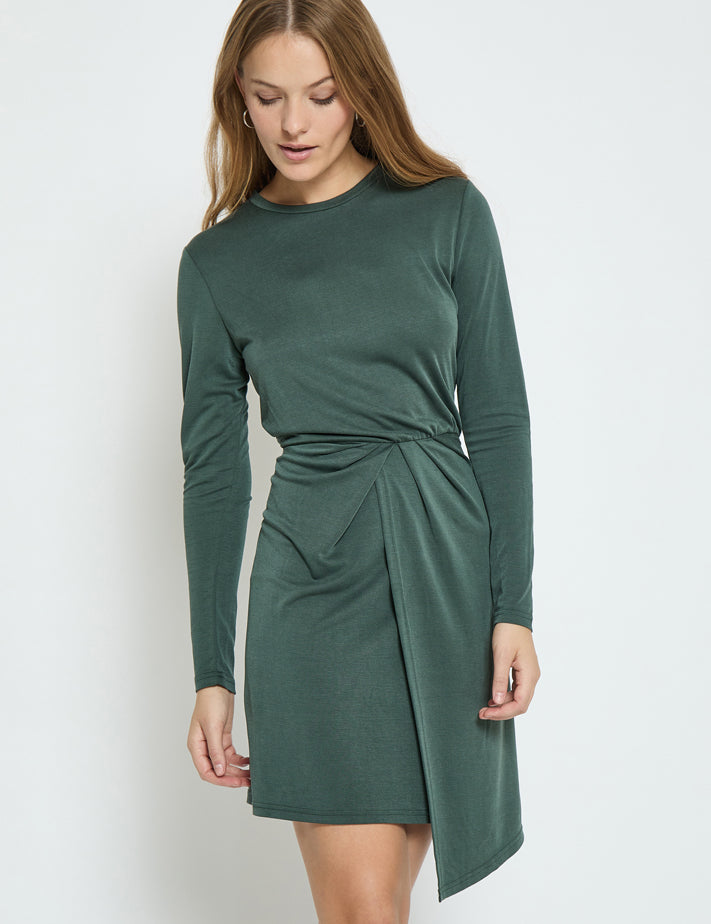Minus Reyna Modal Midi Dress Dress 4112 Jungle Green