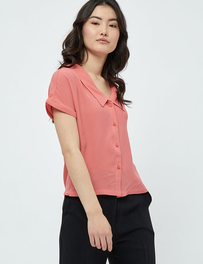 Minus MSElissa Shirt Shirt 7441 Calypso Coral Pink