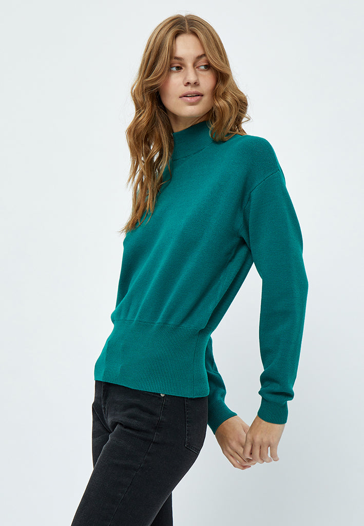 MSJose Knit Turtleneck - Ocean Green