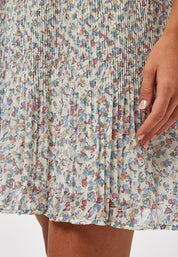 Minus MSRikka Short Skirt Skirt 9409P Frosted Mint Flower Print