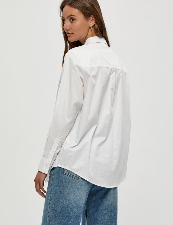 Minus MSVaia Oversize Shirt Shirt 200 White