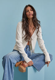 Desires Aneli Bolero Cardigan Cardigans 0265 Sandshell