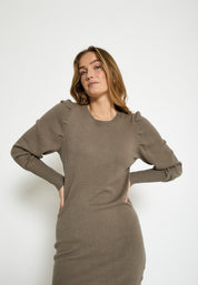 Peppercorn Anissa Dress Dress 364 Walnut Brown