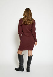 Peppercorn Anissa Dress Dress 5061 Madder Brown