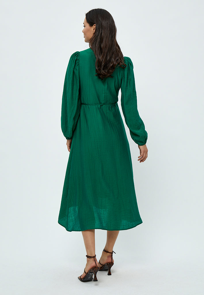Desires Astra Long Sleeve Midcalf Dress Dress 6172 Simply Green