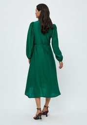 Desires Astra Long Sleeve Midcalf Dress Dress 6172 Simply Green