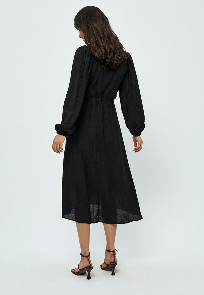 Desires Astra Long Sleeve Midcalf Dress Dress 9000 Black