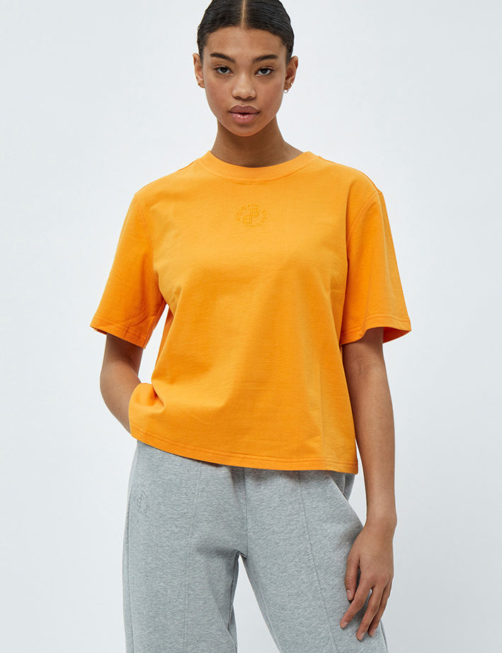 ONE SHOULDER CUT OUT DETAIL CROPPED T-SHIRT – MINUSEY