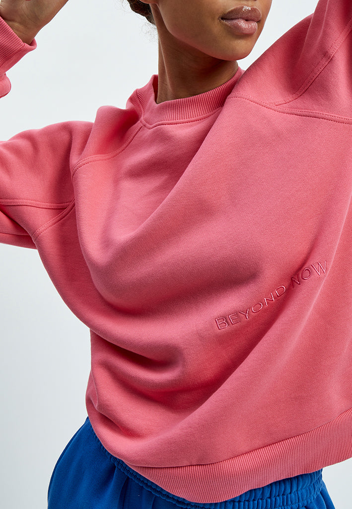 Beyond Now Brooklyn sweatshirt Sweatshirt 6010 Pink Lemonade
