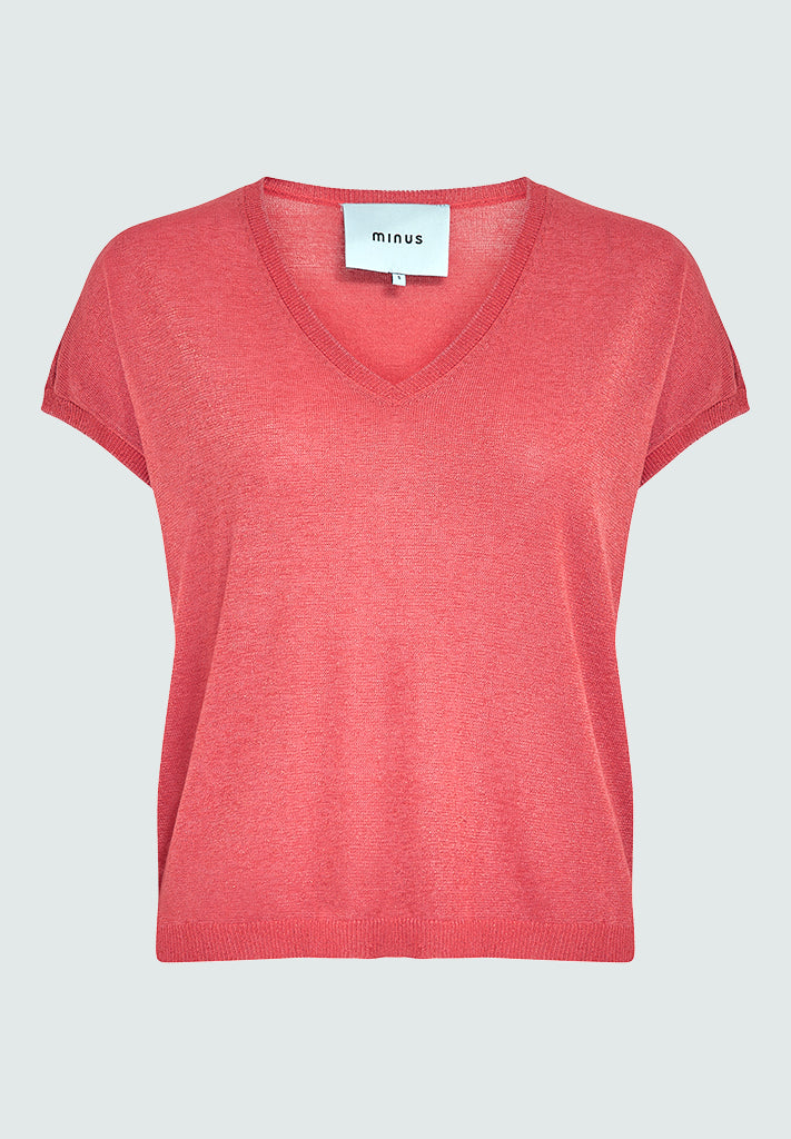 Minus Carlina Knit T-Shirt T-Shirt 641MET Dubarry Metal.