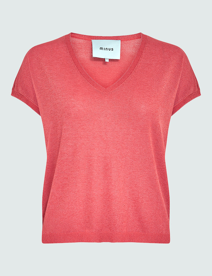 Minus Carlina Knit T-Shirt T-Shirt 641MET Dubarry Metal.