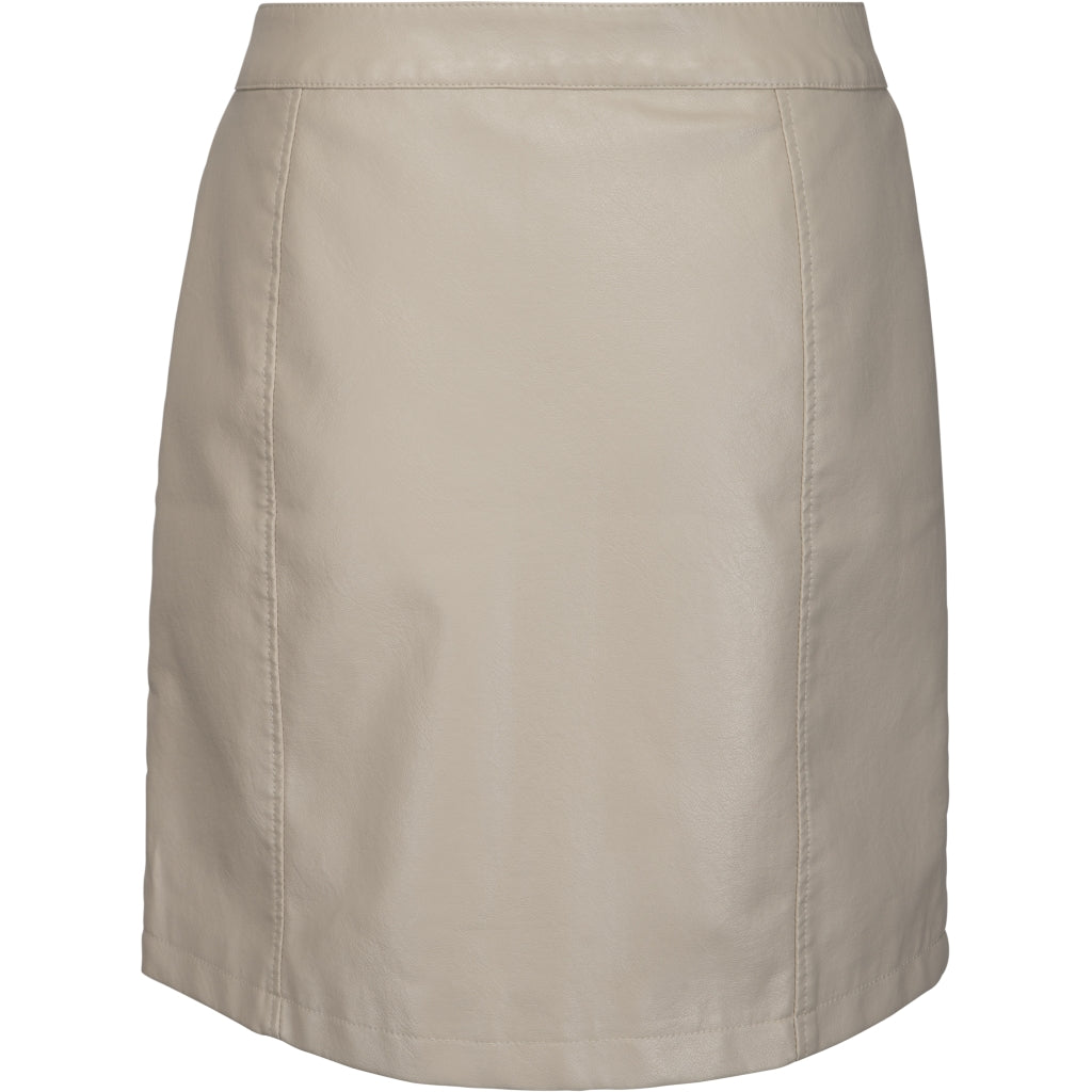 Desires DSColette PU Skirt Skirt 0147 Pale Khaki