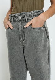 Desires DSAmanda HW Cropped Jeans Jeans 9000W Black Washed
