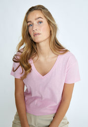 Desires DSDannon V T-Shirt T-Shirt 7110 Sweet Lilac Pink