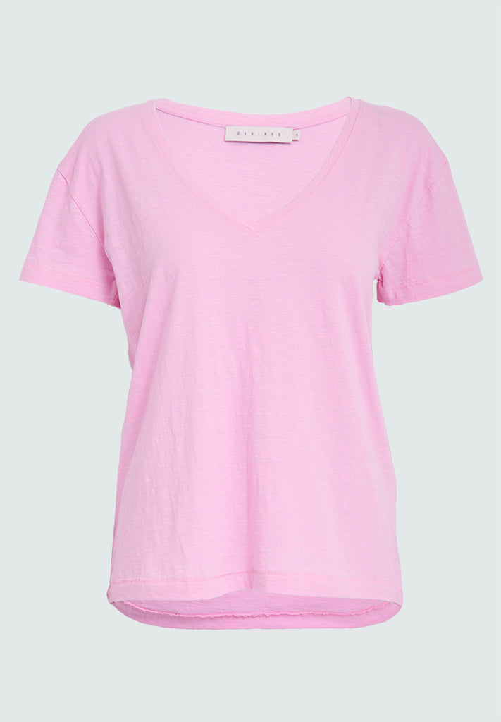Desires DSDannon V T-Shirt T-Shirt 7110 Sweet Lilac Pink