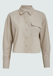 Desires DSEleanor Cropped Shirt Shirt 4042 Ancient Scroll