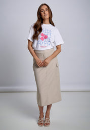 Desires DSEleanor Midi Cargo Skirt Skirt 4042 Ancient Scroll