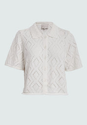 Desires DSElsa Crochet Shirt Shirt 0140 Tofu