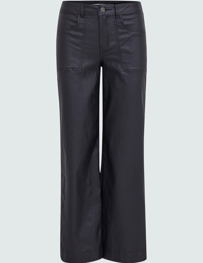 Desires DSFlorence Coated Pants Pant 9000 Black