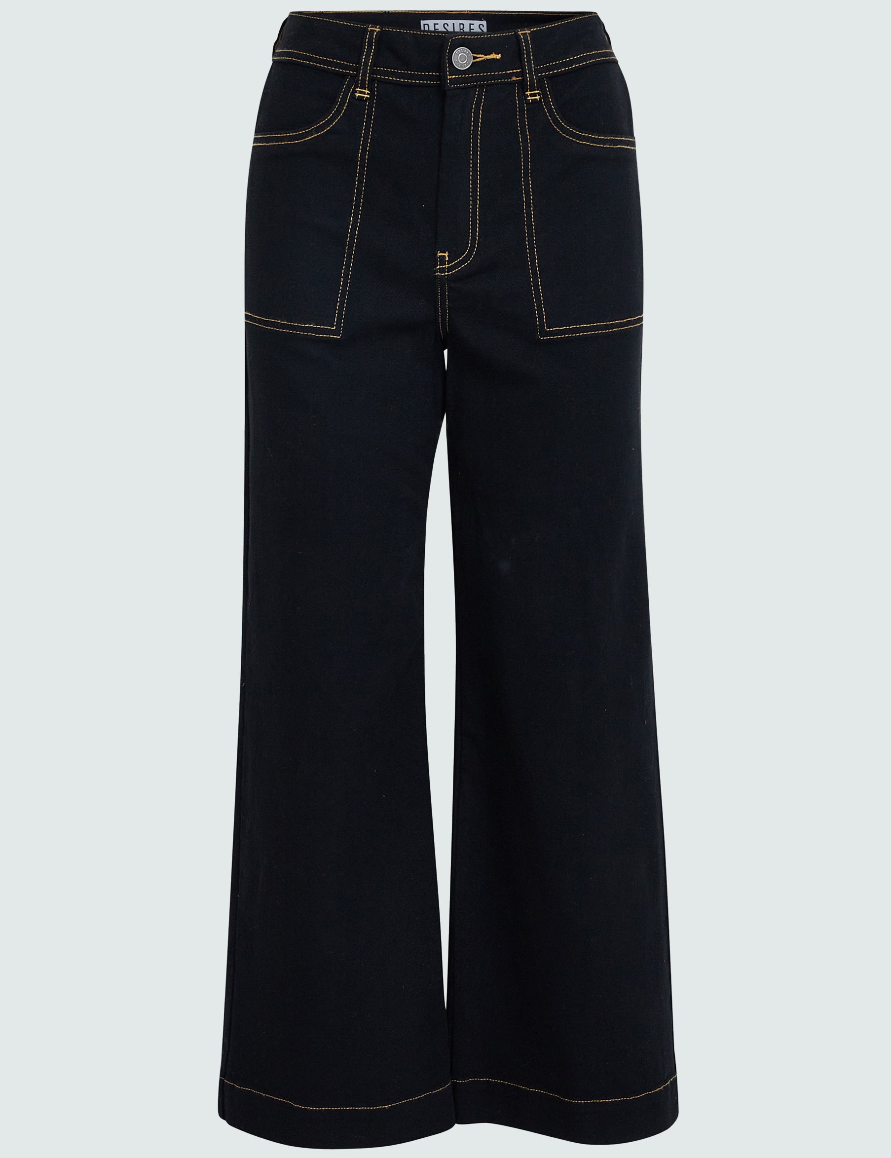 Desires DSFlorence HW Denim Pants Jeans 100 Black