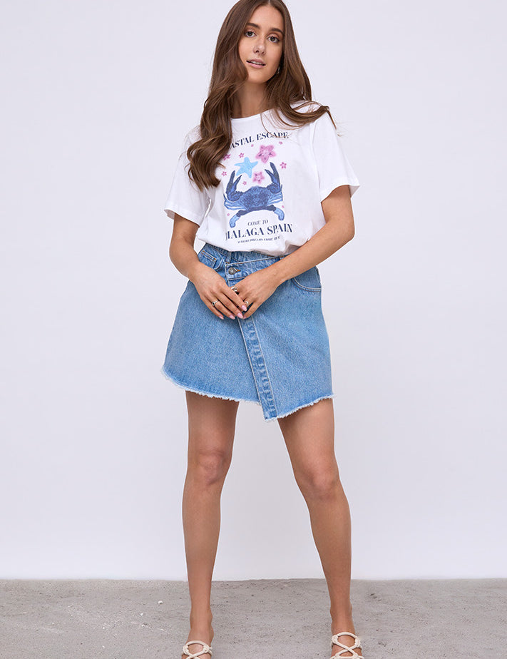 Desires DSGaia Short Denim Skirt Skirt 002 Denim