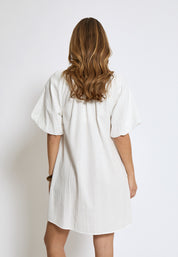 Desires DSGeorgia Short Dress Dress 235 Cloud Dancer