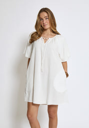 Desires DSGeorgia Short Dress Dress 235 Cloud Dancer