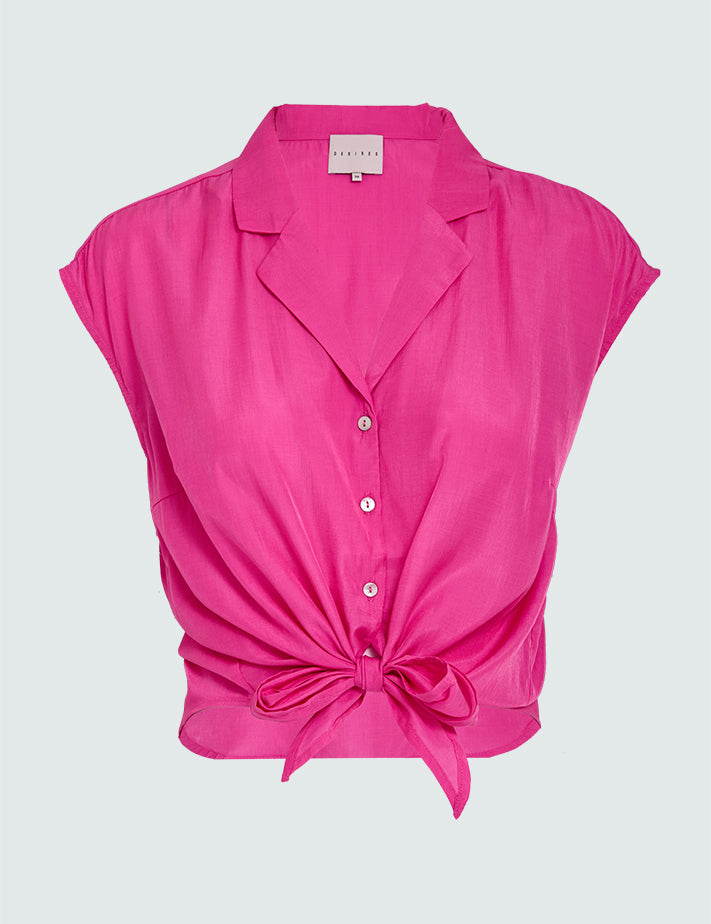 Desires DSGigi Sleeveless Shirt Shirt 7211 Super Pink