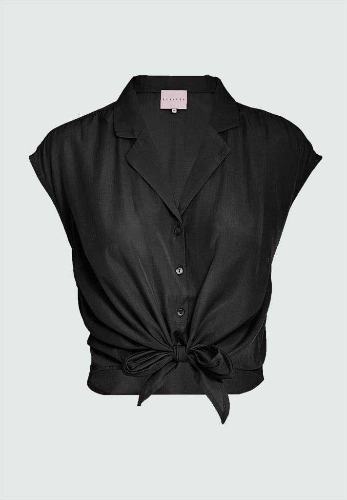 Desires DSGigi Sleeveless Shirt Shirt 9000 Black
