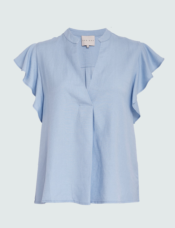 Desires DSGracie Top Top 2280 Chambray Blue