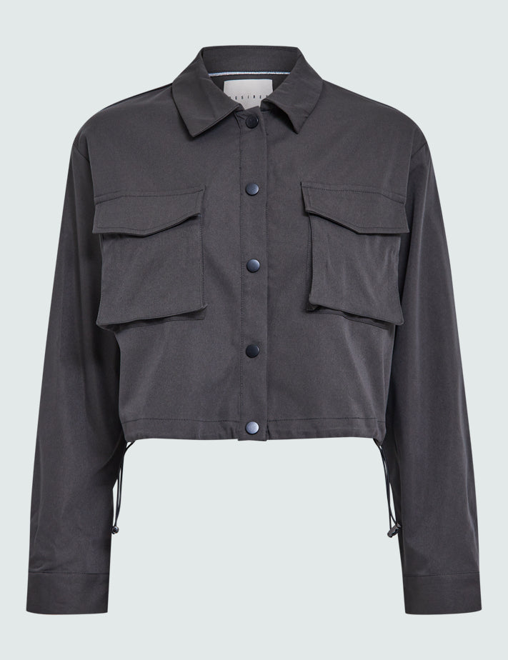 Desires DSKendra Cargo Shirt Shirt 2313 Folkstone Gray