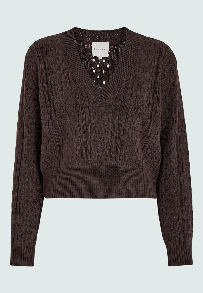 Desires DSKika Pullover Pullover 5079 Chicory Coffee