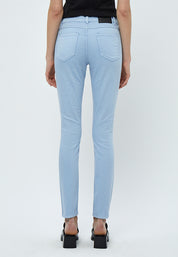 Desires DSLola Garment Dye MW Jeans 2272 Serenity Blue