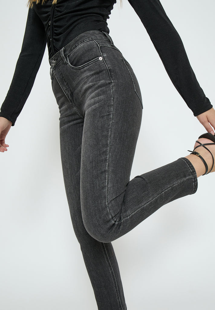 Desires DSLucky New Jeans MW Jeans 9005 BLACK WASHED