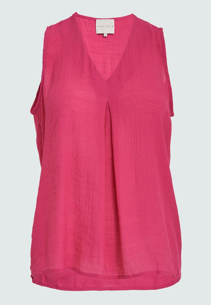 Desires DSMila V-Neck Top Top 7211 Super Pink