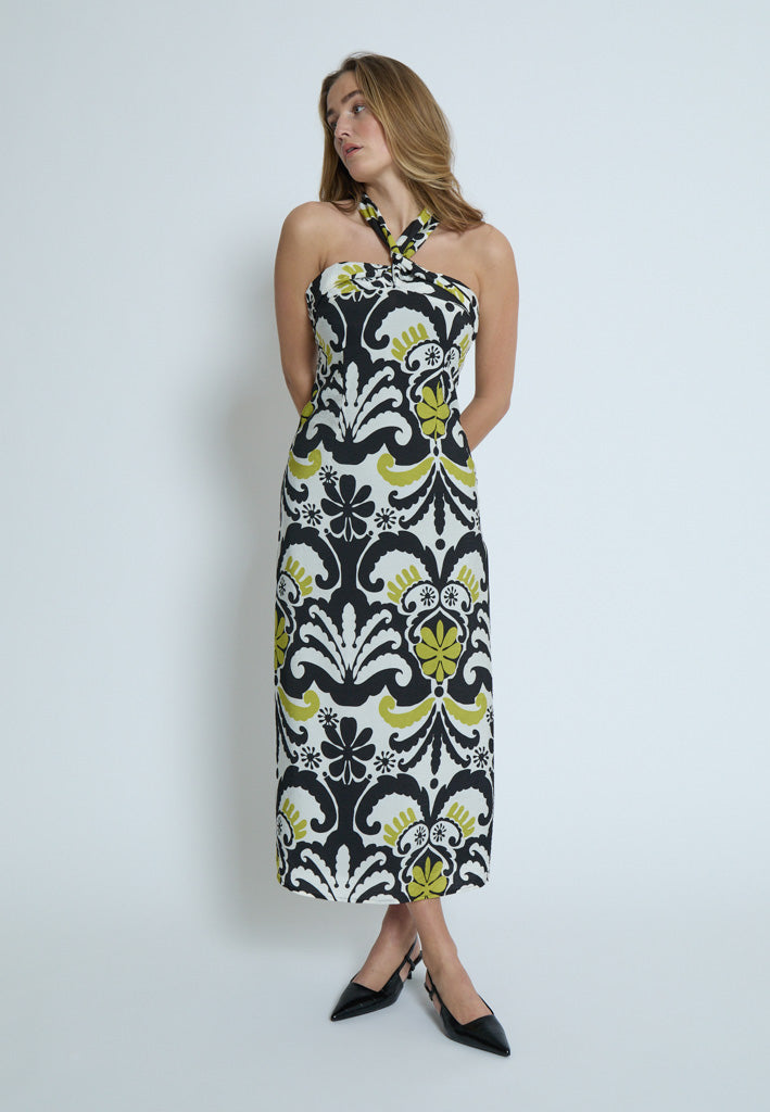 Desires DSNori Dress Dress 0011P Gardenia Print