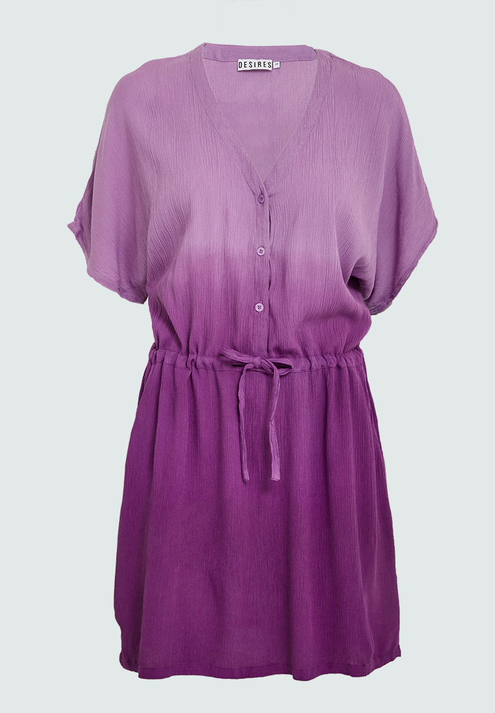 Desires DSNoura Dress Dress 7017P Hyacinth Print