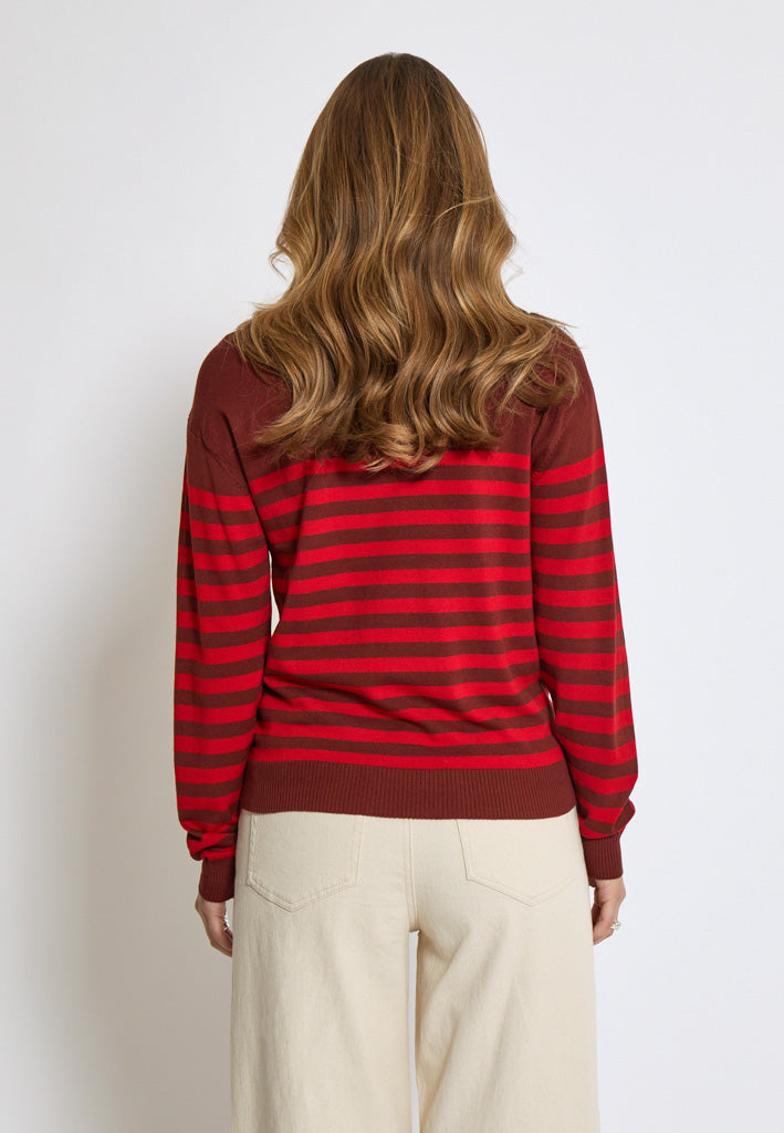 Desires DSPelaya Pullover Pullover 4049S Aura Orange Stripe