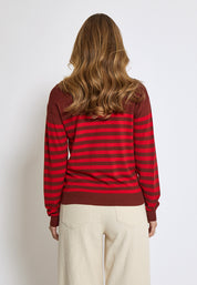 Desires DSPelaya Pullover Pullover 4049S Aura Orange Stripe