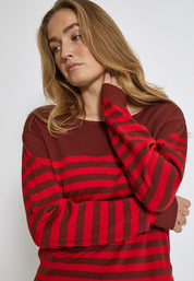 Desires DSPelaya Pullover Pullover 4049S Aura Orange Stripe