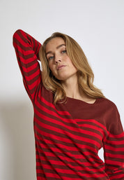 Desires DSPelaya Pullover Pullover 4049S Aura Orange Stripe