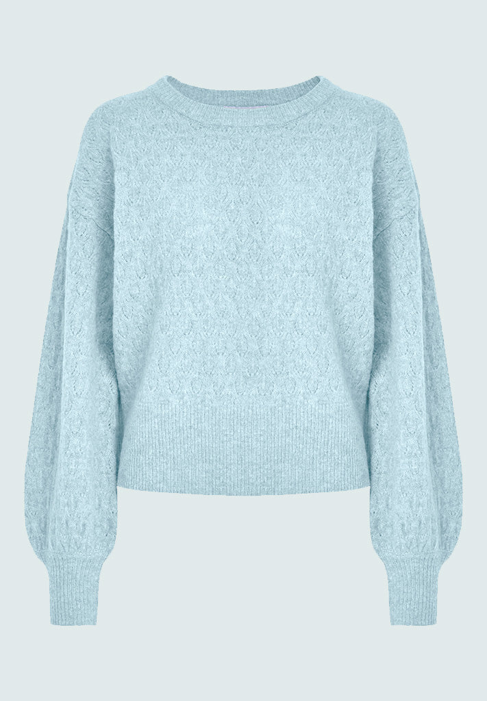 Desires DSPhilipa GRS Pullover Pullover 1041M Dusty Blue Melange