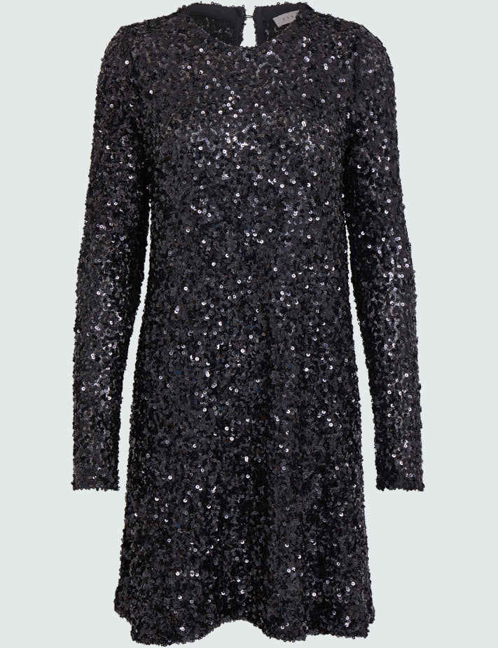 Desires DSRoselyn Sequin Dress Dress 9000 Black